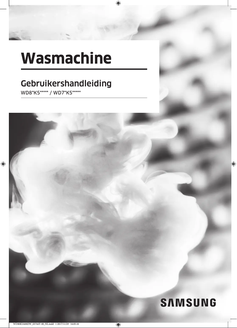 Página 1 del manual Manual de usuario Samsung WD70K5B00OW AddWash