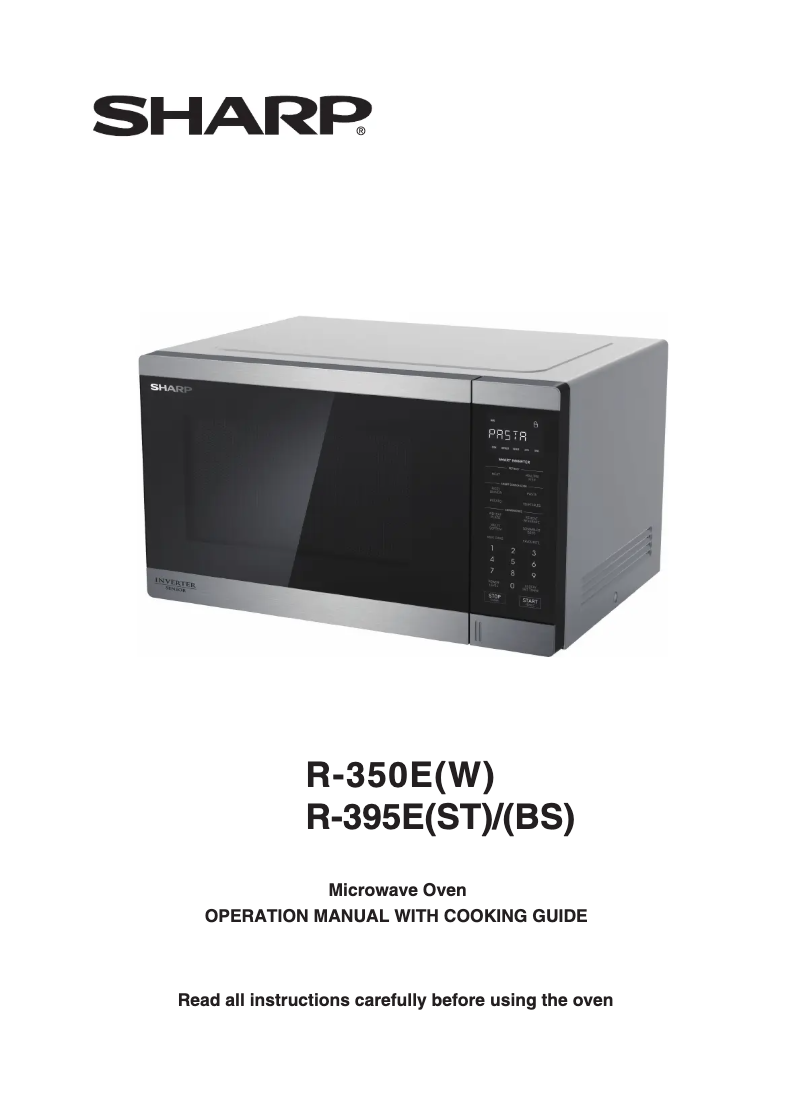 Página 1 del manual Manual de usuario Sharp R-350EW
