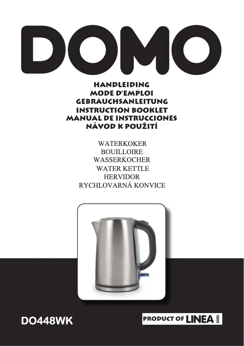 Page 1 de la notice Manuel utilisateur Domo DO448WK