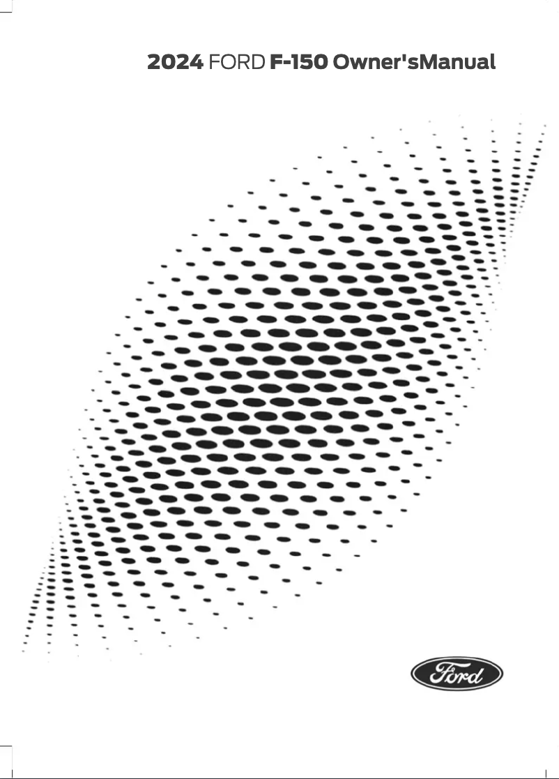 Page 1 de la notice Manuel utilisateur Ford F-150 (2024)
