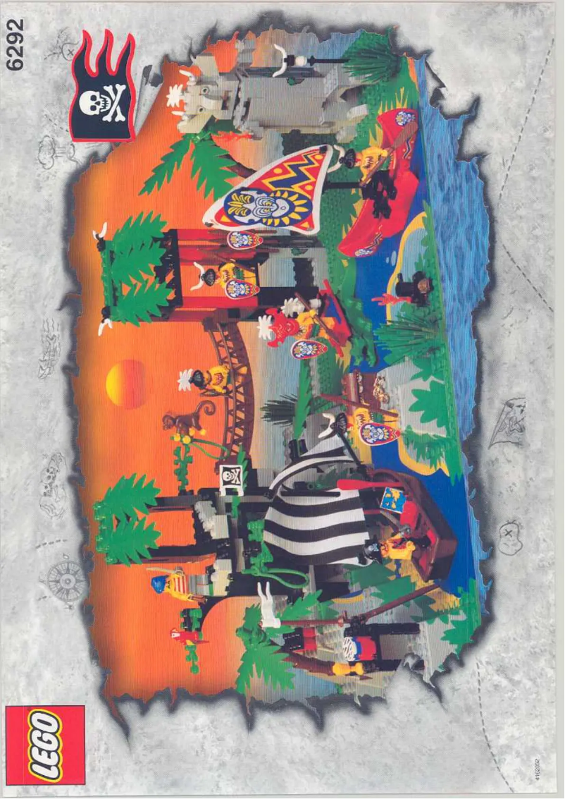 Página 1 del manual Manual de usuario Lego Pirates 6292