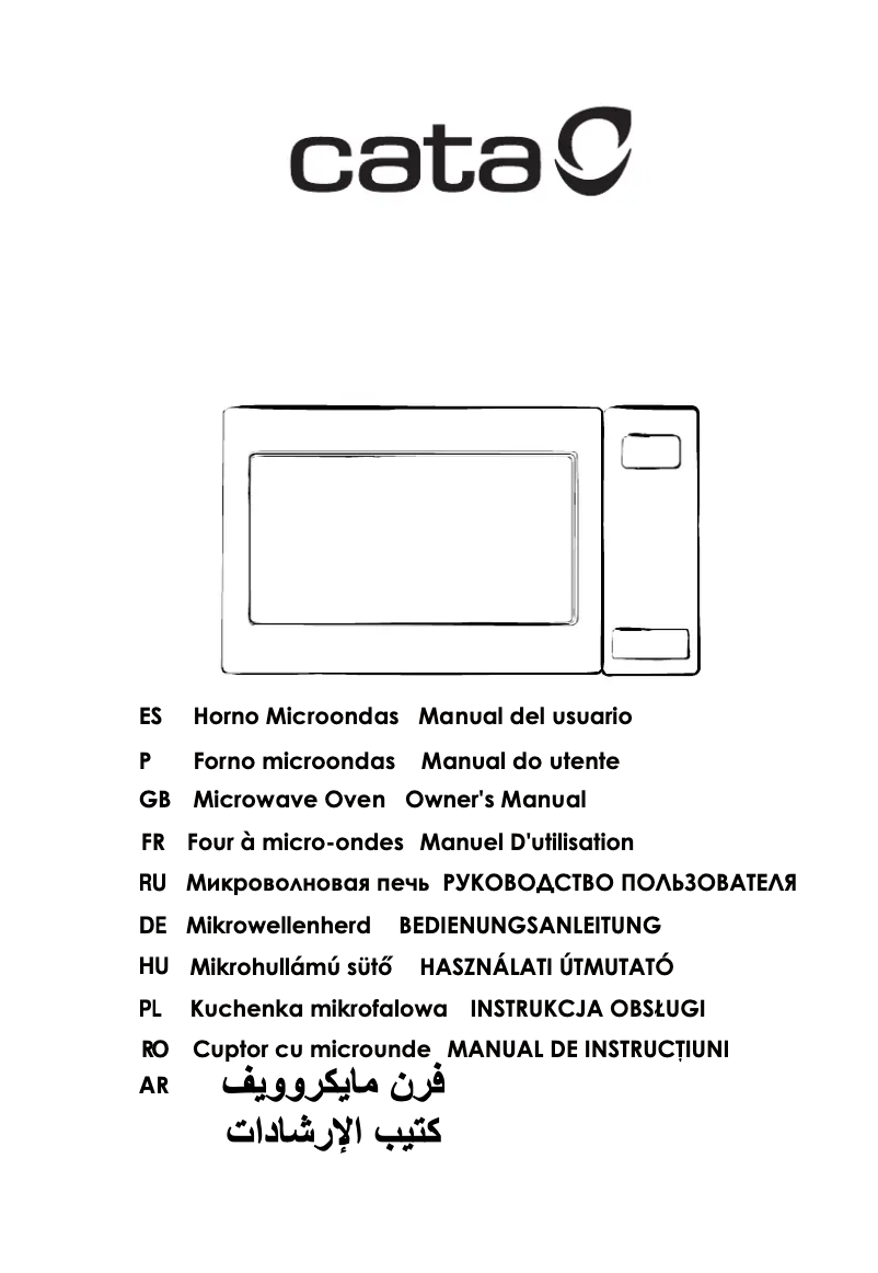 Page 1 de la notice Manuel utilisateur CATA FS 20 IX