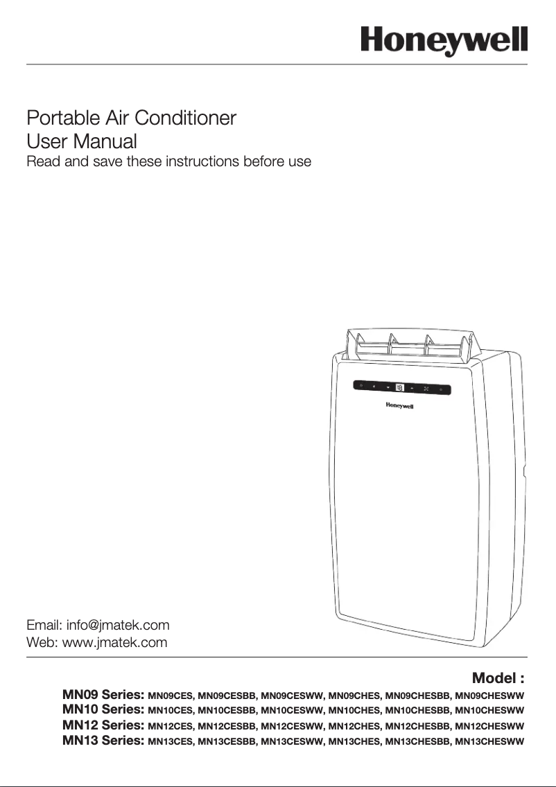 Page 1 de la notice Manuel utilisateur Honeywell MN12CHES