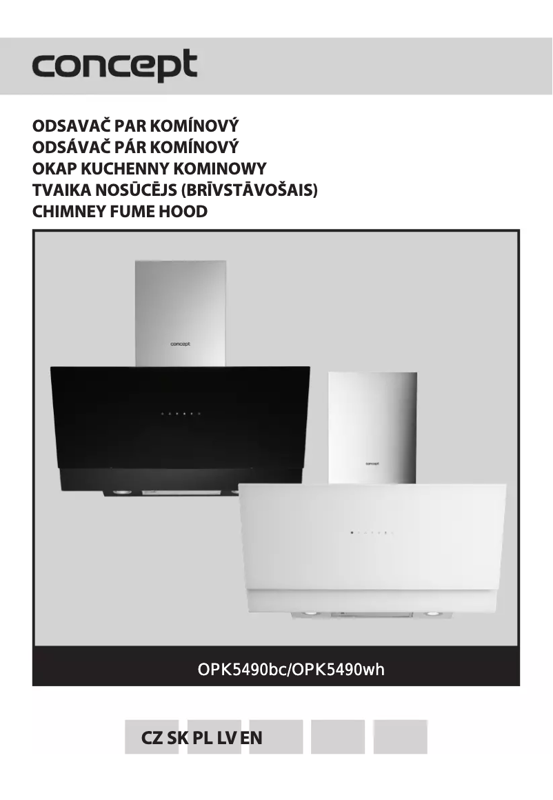 Page 1 de la notice Manuel utilisateur Concept OPK5490WH