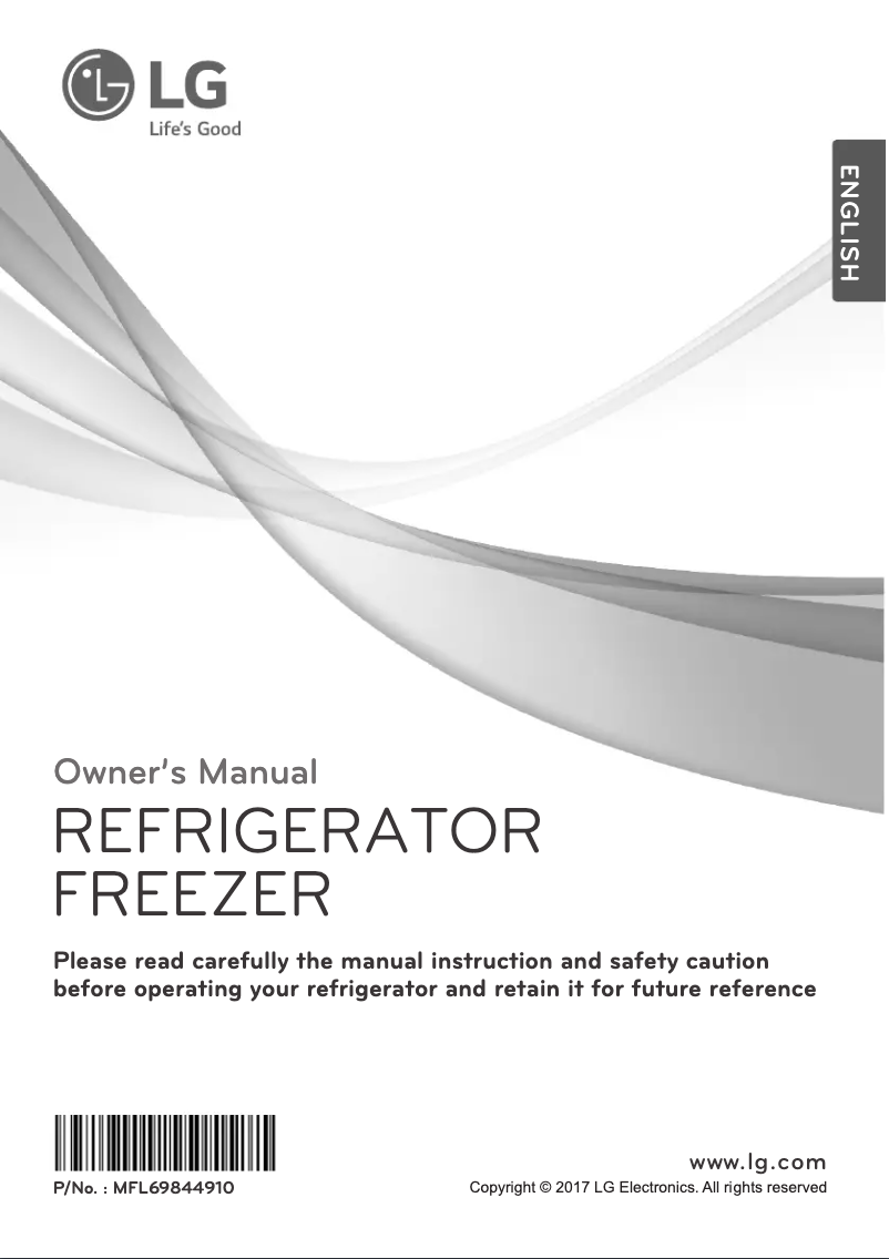 Page 1 de la notice Manuel utilisateur LG GN-H432HXHU