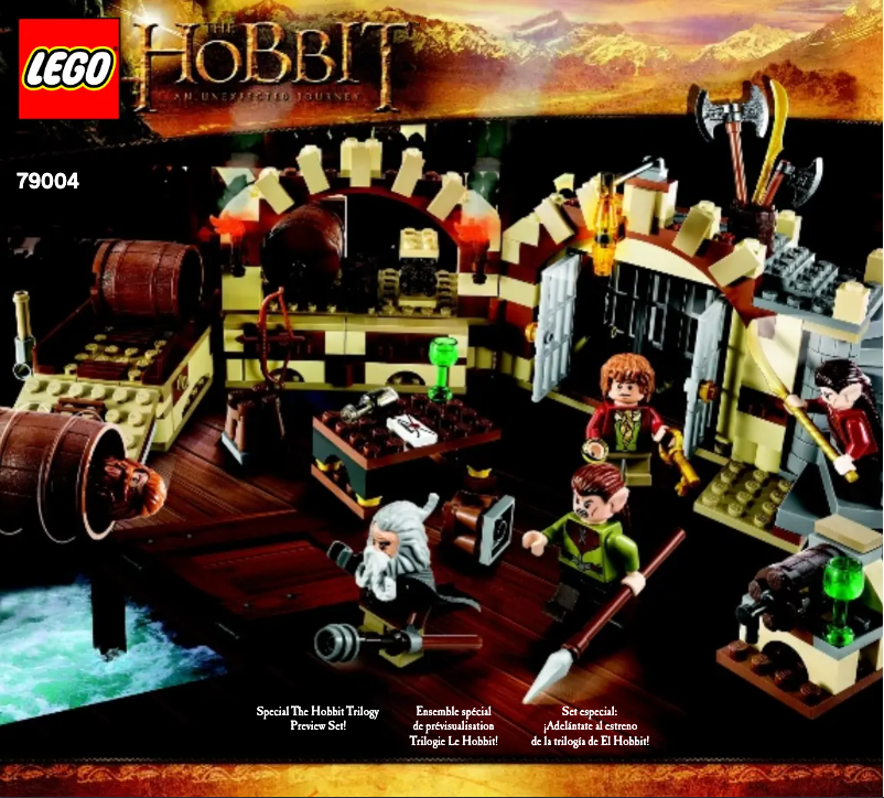Page 1 de la notice Manuel utilisateur Lego Lord Of The Rings 79004