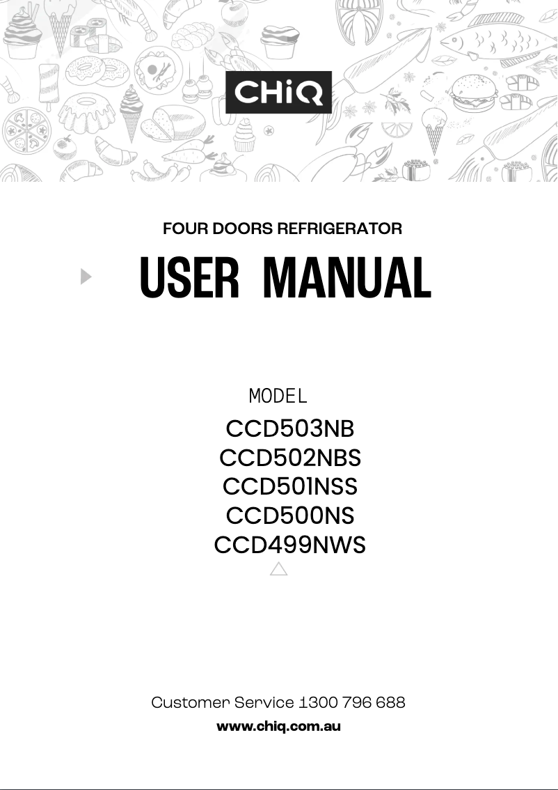 Página 1 del manual Manual de usuario CHiQ CCD500NS