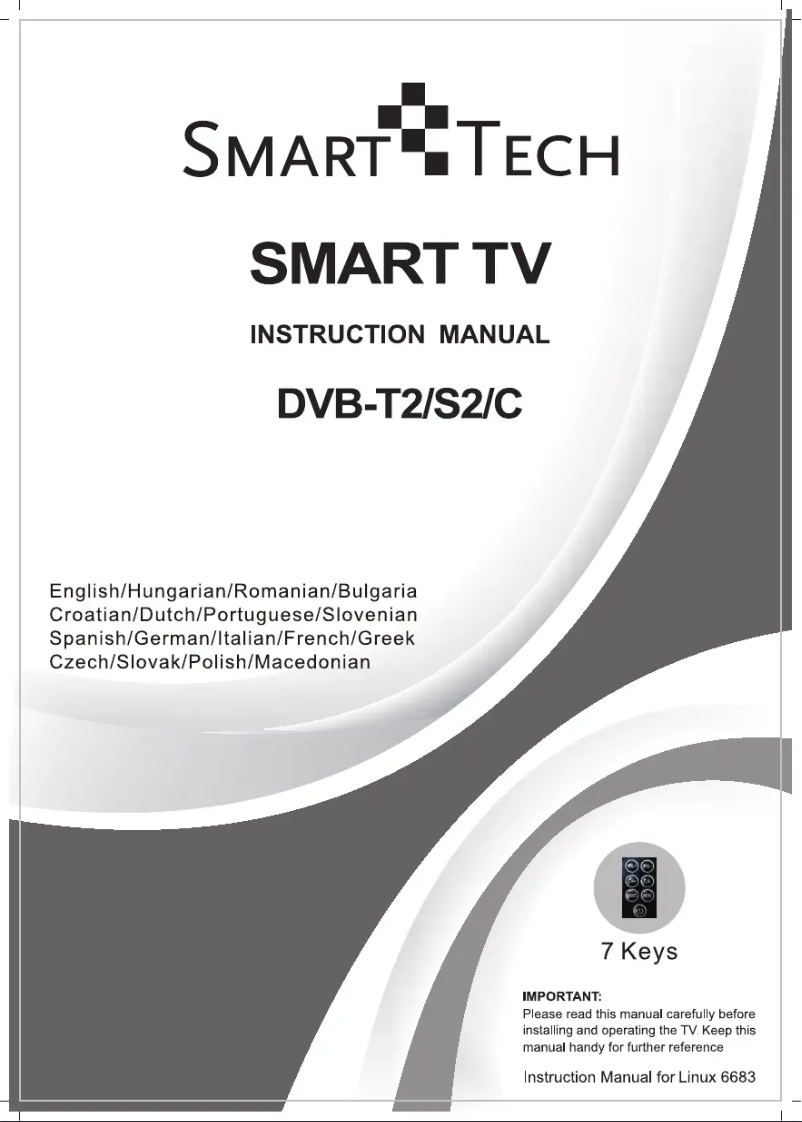 Página 1 del manual Manual de usuario Smart Tech SMT40P28FV1U1B1