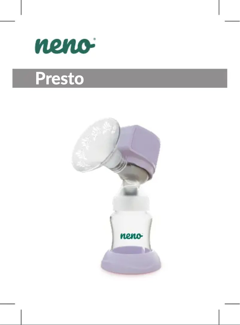 Page 1 de la notice Manuel utilisateur Neno Presto