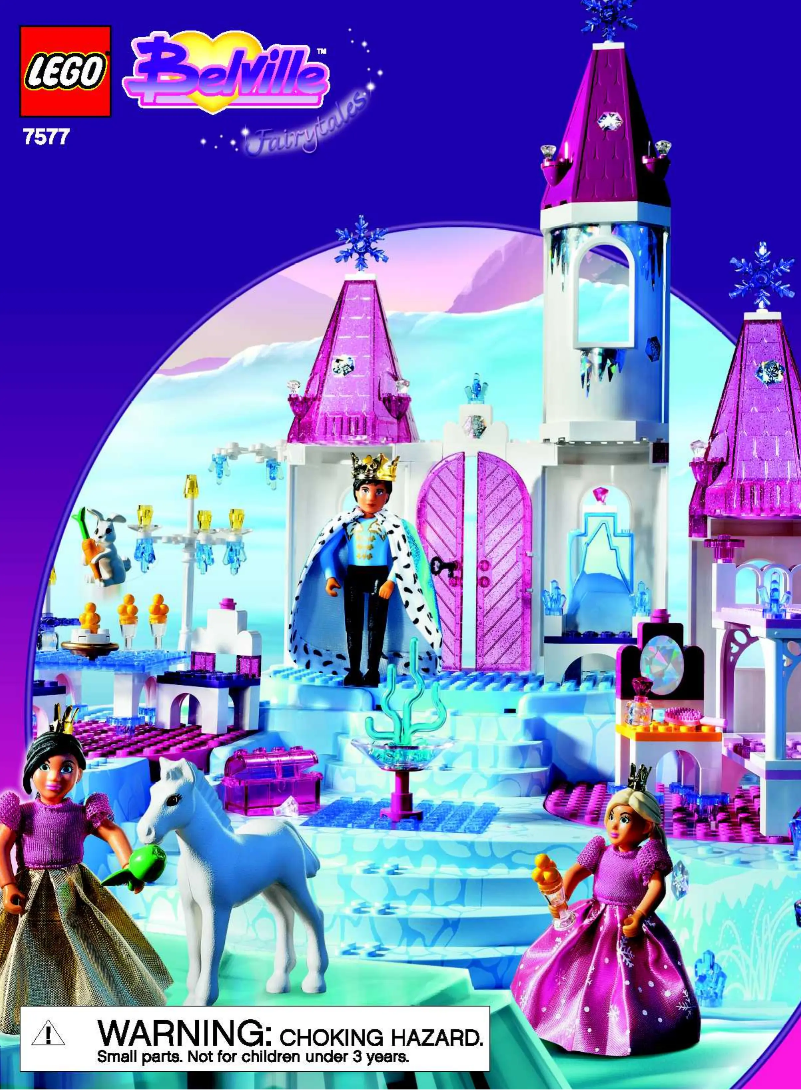 Page 1 de la notice Manuel utilisateur Lego Winter Wonder Palace