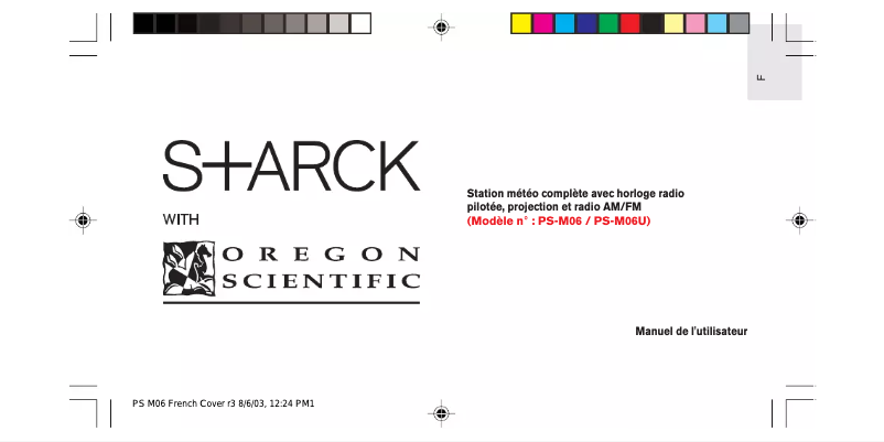 Page 1 de la notice Manuel utilisateur Oregon Scientific PSM06