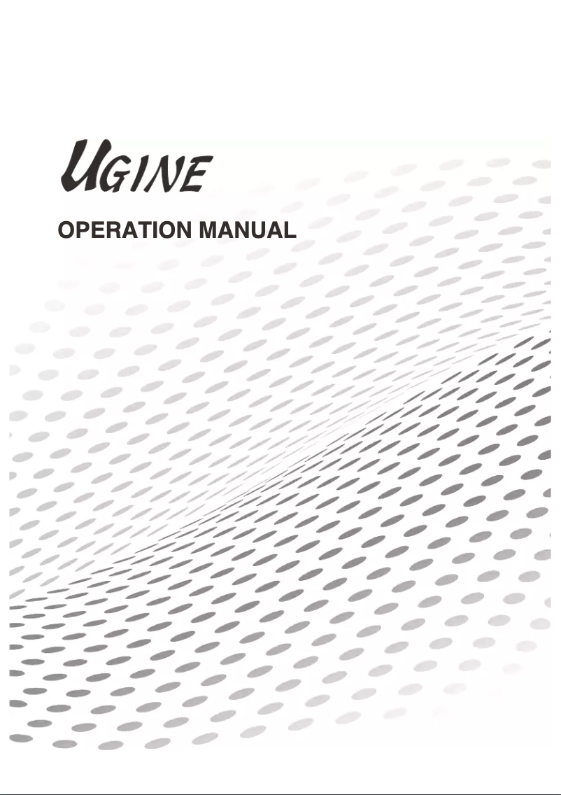 Página 1 del manual Manual de usuario Ugine UG43LED
