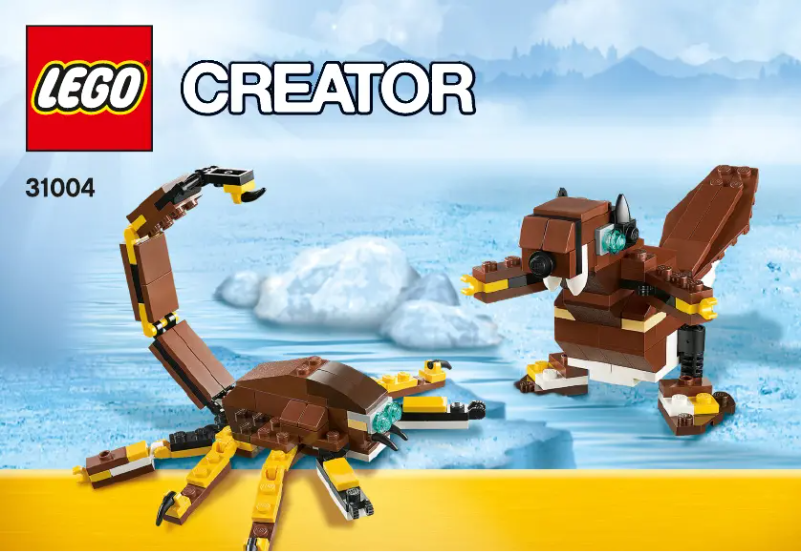 Página 1 del manual Manual de usuario Lego Creator 31004