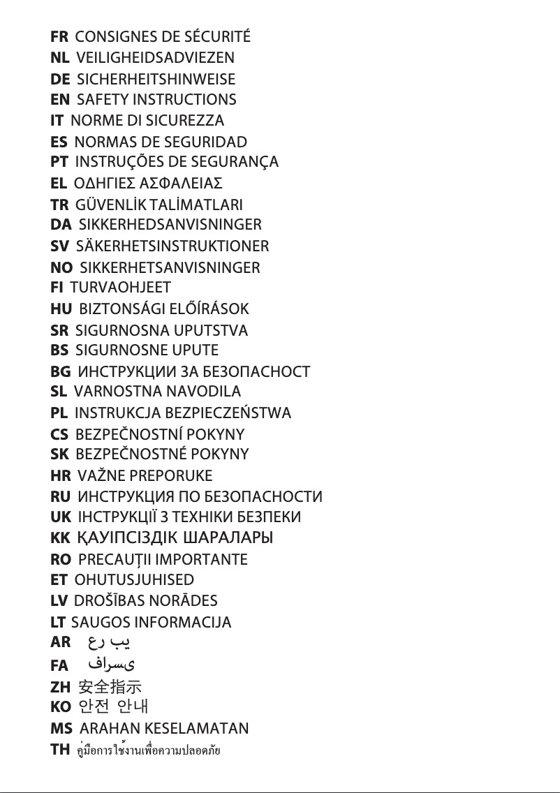Page 1 de la notice Manuel utilisateur Moulinex Inicio 2 MK156500