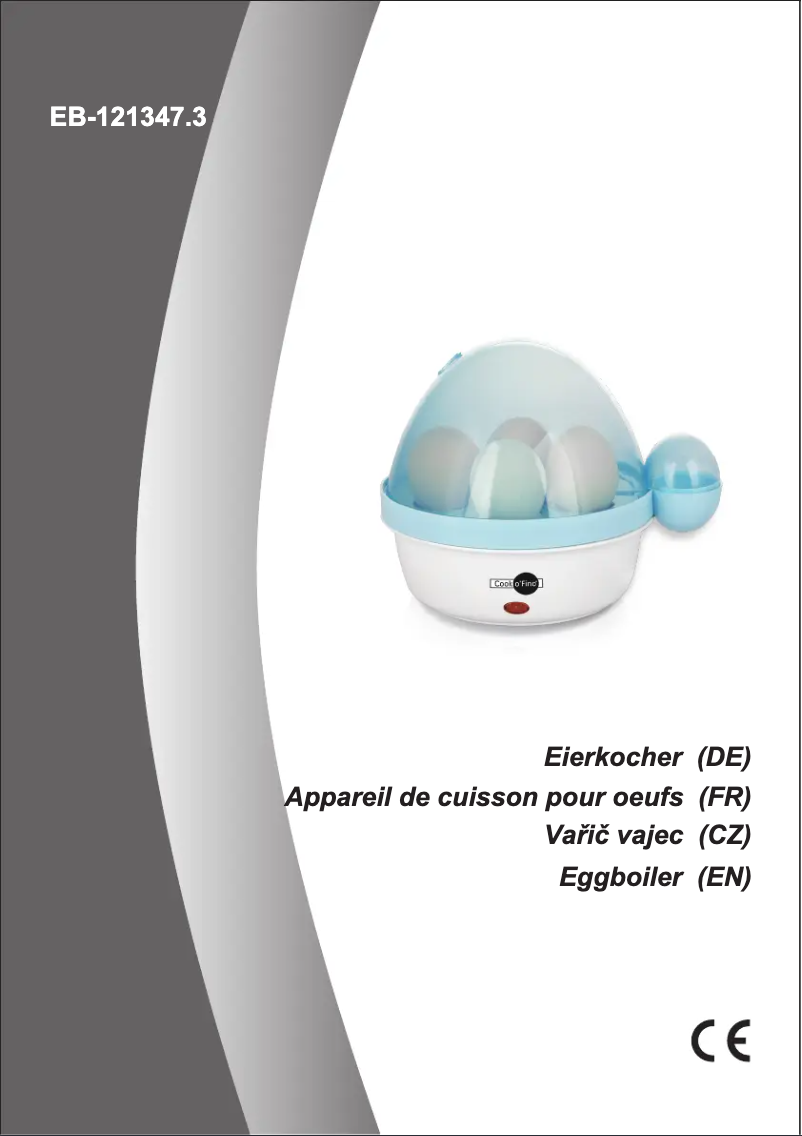 Page 1 de la notice Manuel utilisateur Emerio EB-121347.3