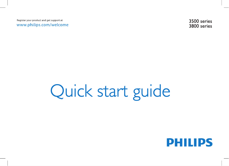 Page n°1 - Guide de démarrage rapide Philips 37PFL3507T