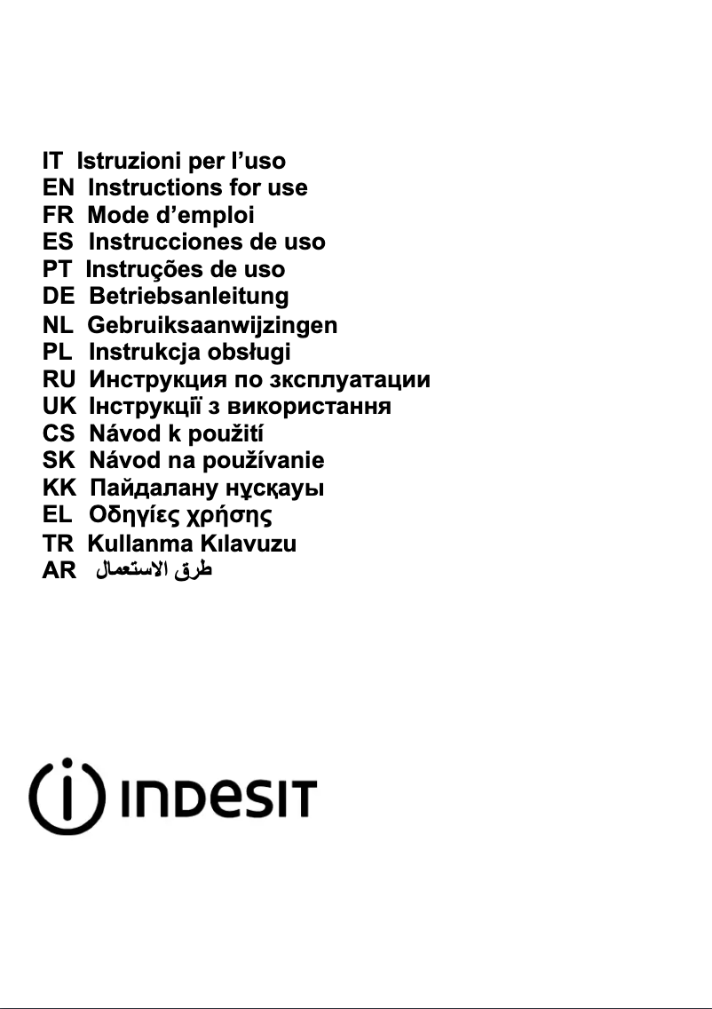 Page 1 de la notice Label énergétique Indesit IHPC 9.5 LM X