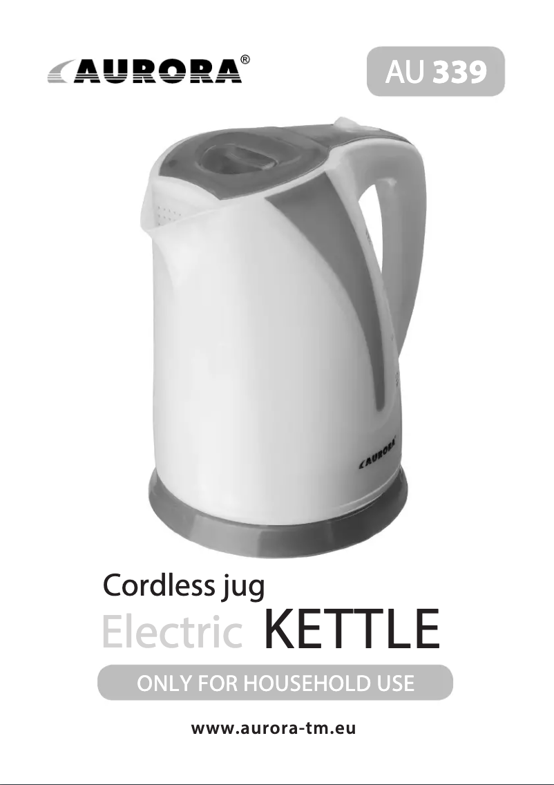 Page 1 de la notice Manuel utilisateur Aurora AU 339
