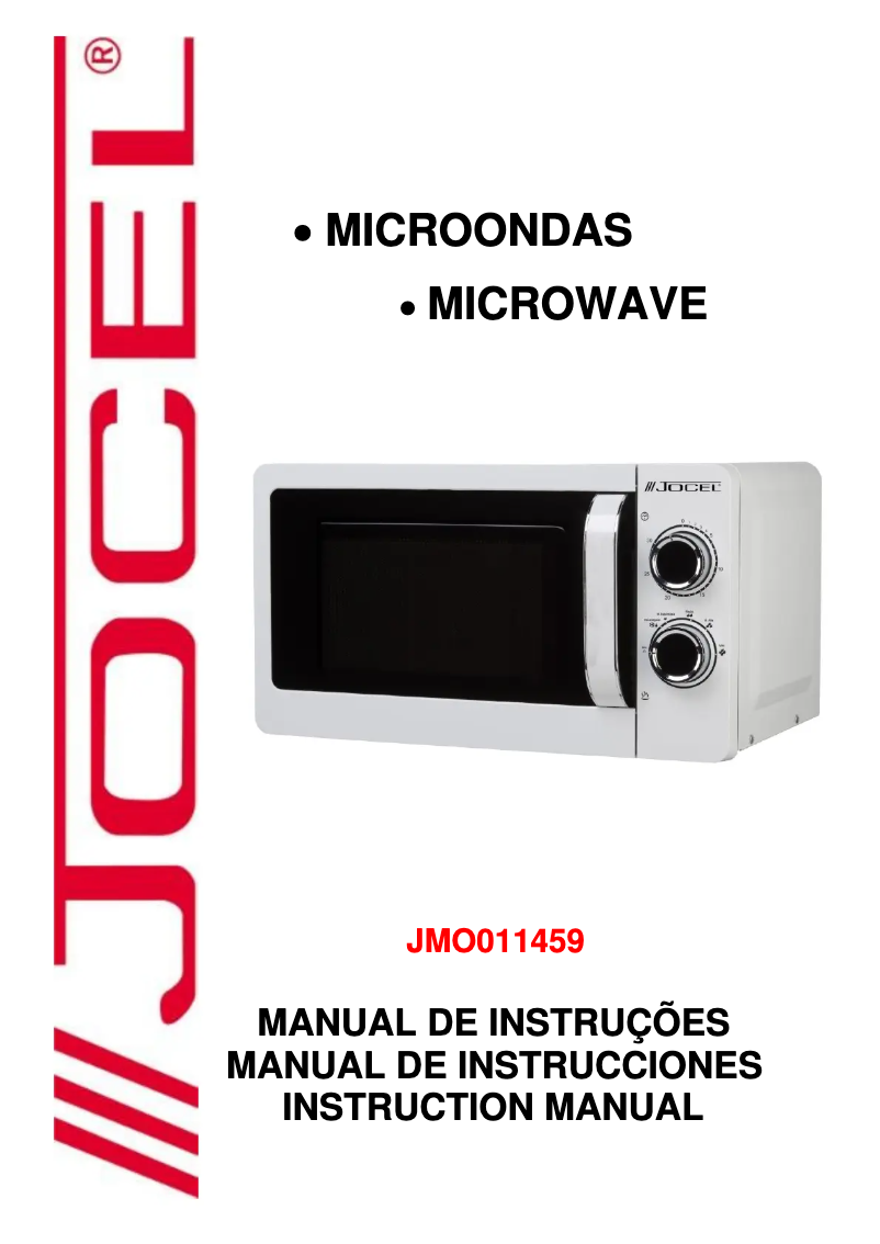 Page 1 of the manual User Manual Jocel JMO011459