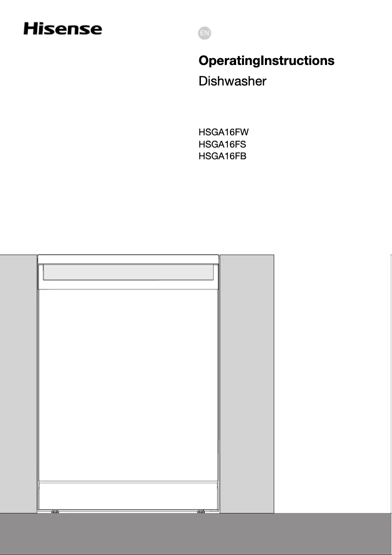 Page 1 de la notice Manuel utilisateur Hisense HSGA16FS