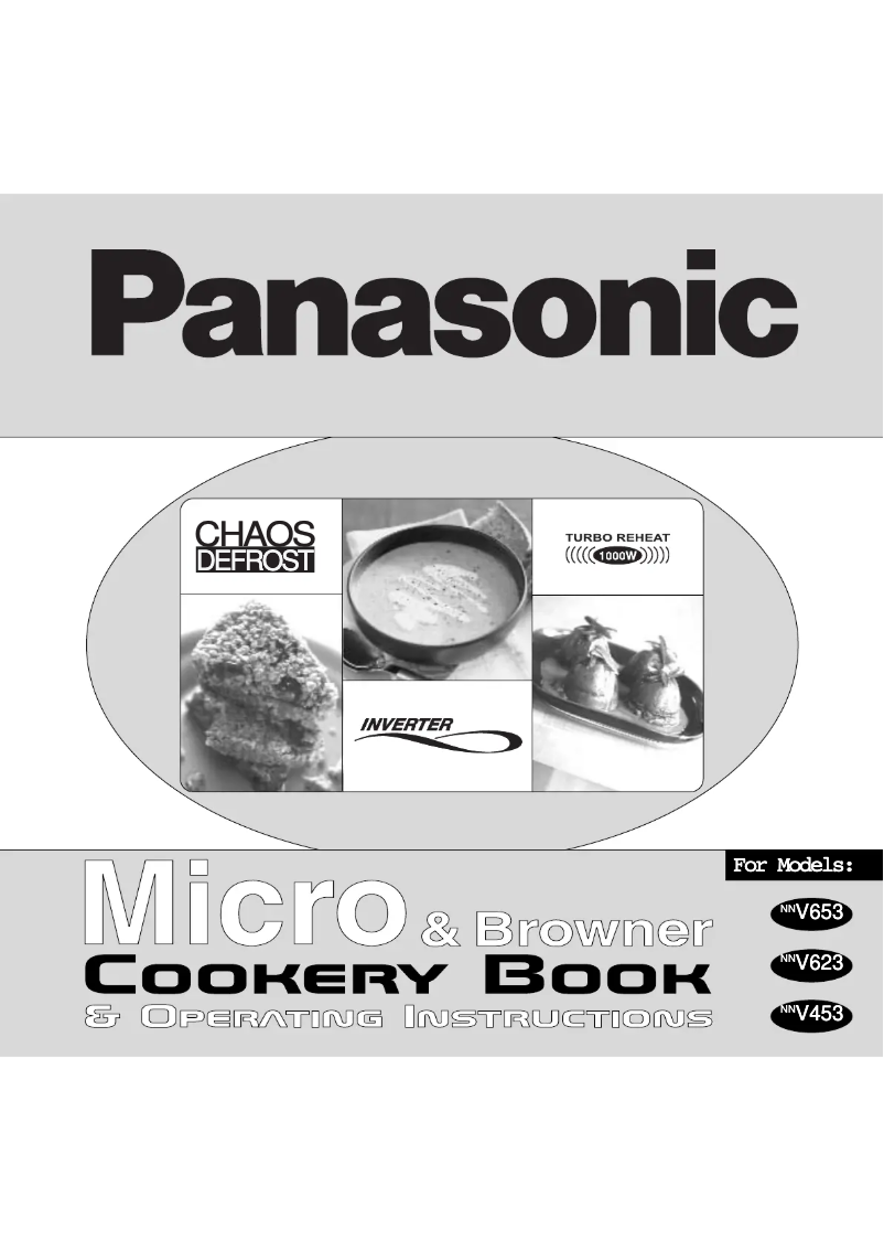 Página 1 del manual Manual de usuario Panasonic NN-V653