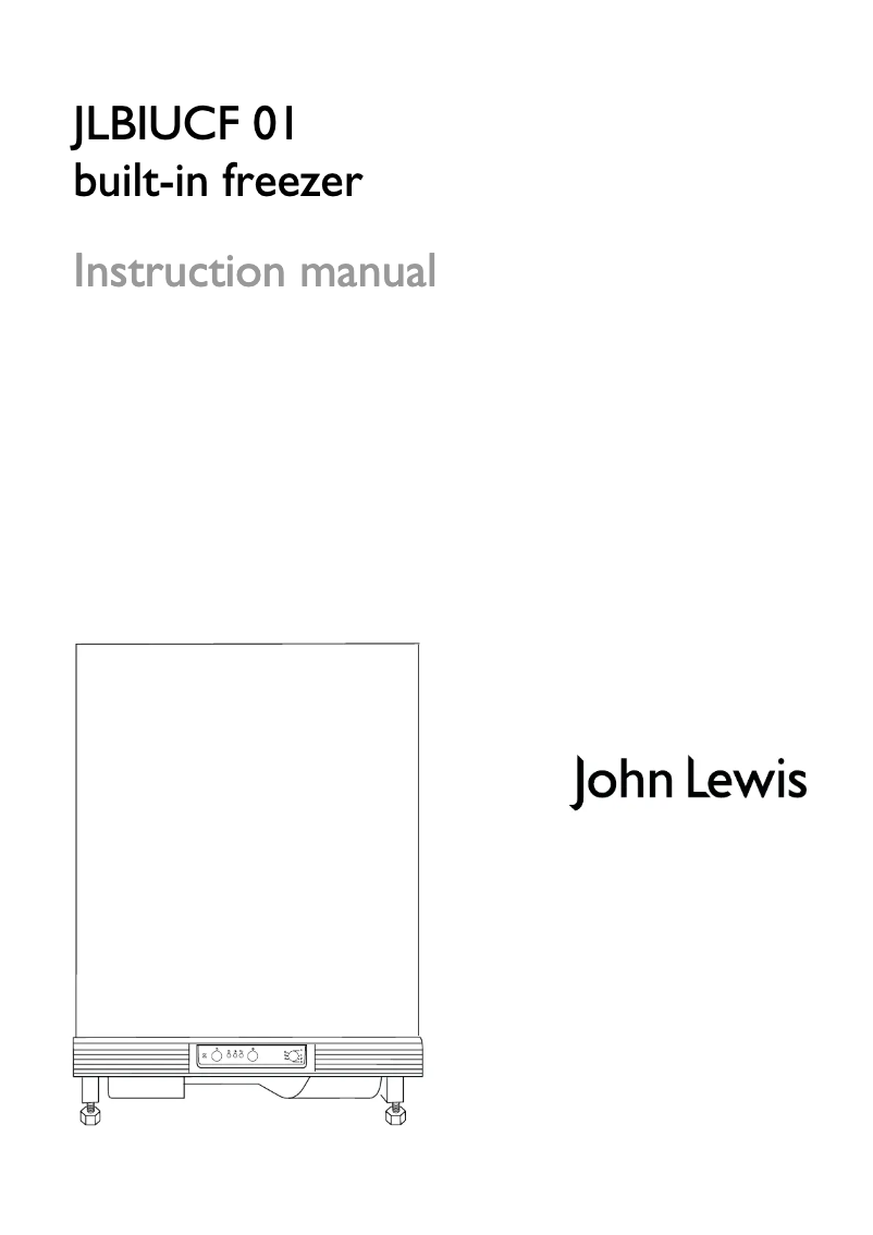 Page 1 of the manual User Manual John Lewis JLBIUCF 01