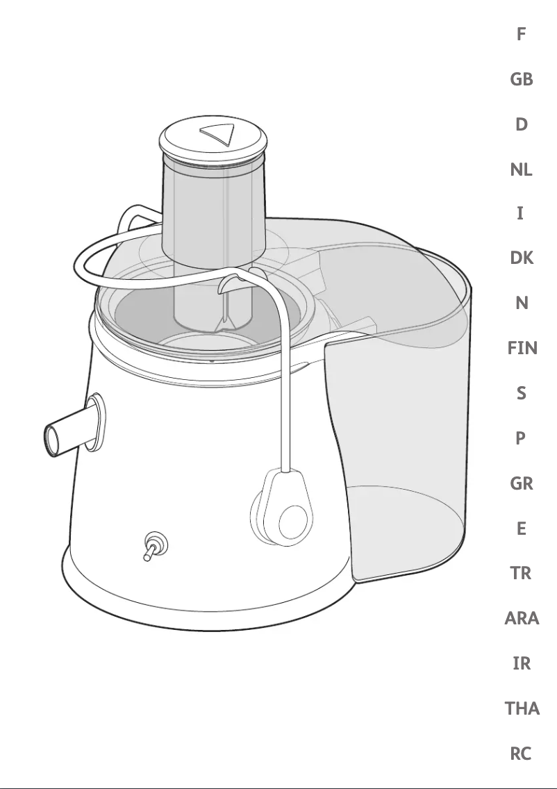 Page 1 de la notice Manuel utilisateur Moulinex JU570D31