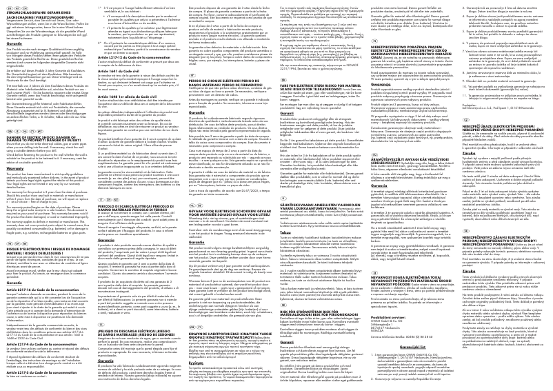 Page 1 de la notice Manuel utilisateur Miomare IAN 289015