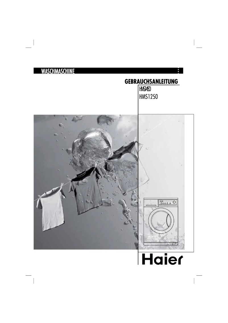 Página 1 del manual Manual de usuario Haier HMS-1450TVE