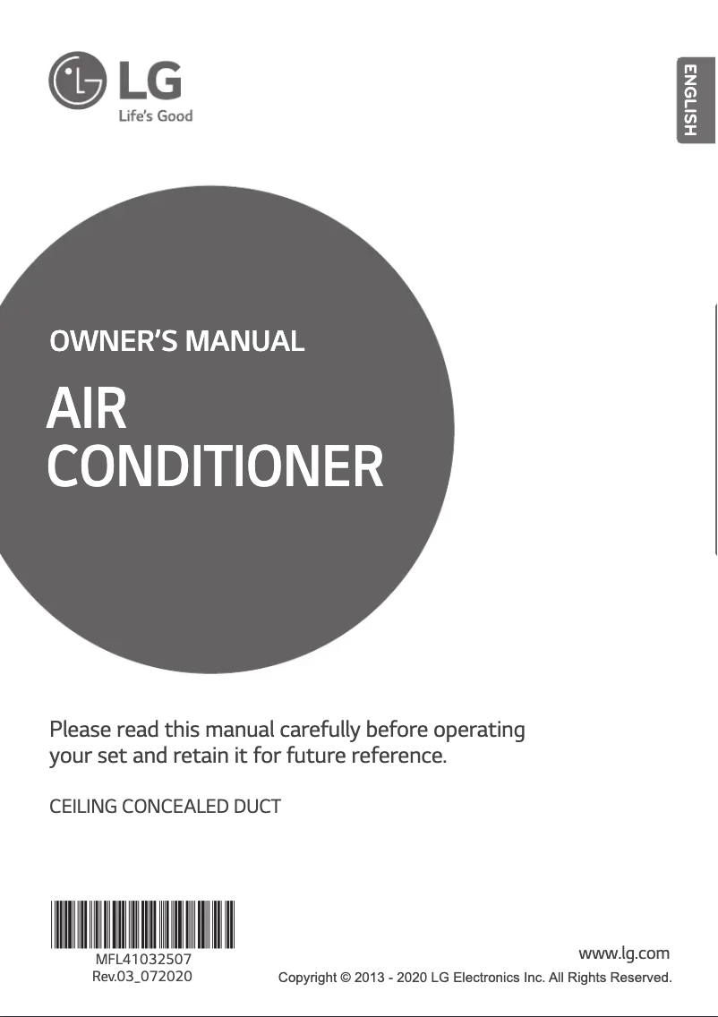 Page 1 de la notice Manuel utilisateur LG B42AWYN7G6