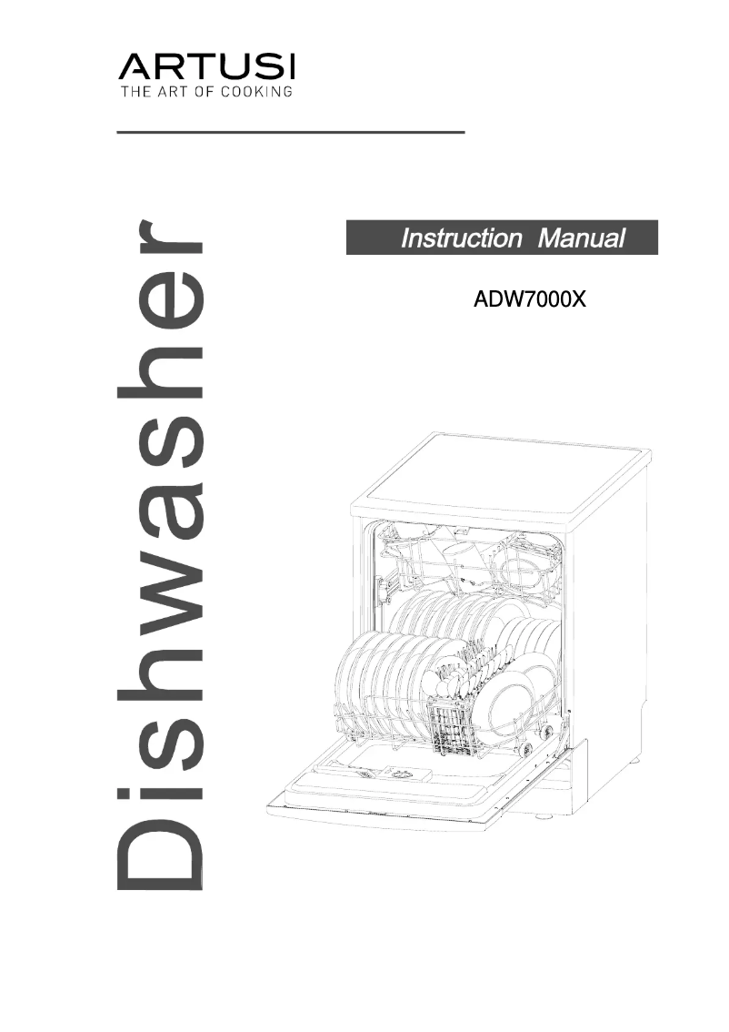 Page 1 of the manual User Manual Artusi ADW7000X