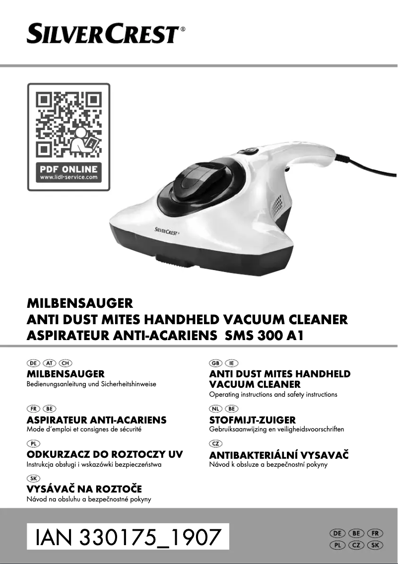 Página 1 del manual Manual de usuario SilverCrest SMS 300 A1