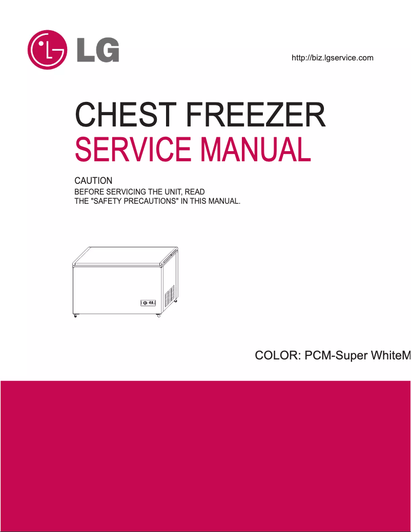 Page 1 of the manual User Manual LG GCS165SVB