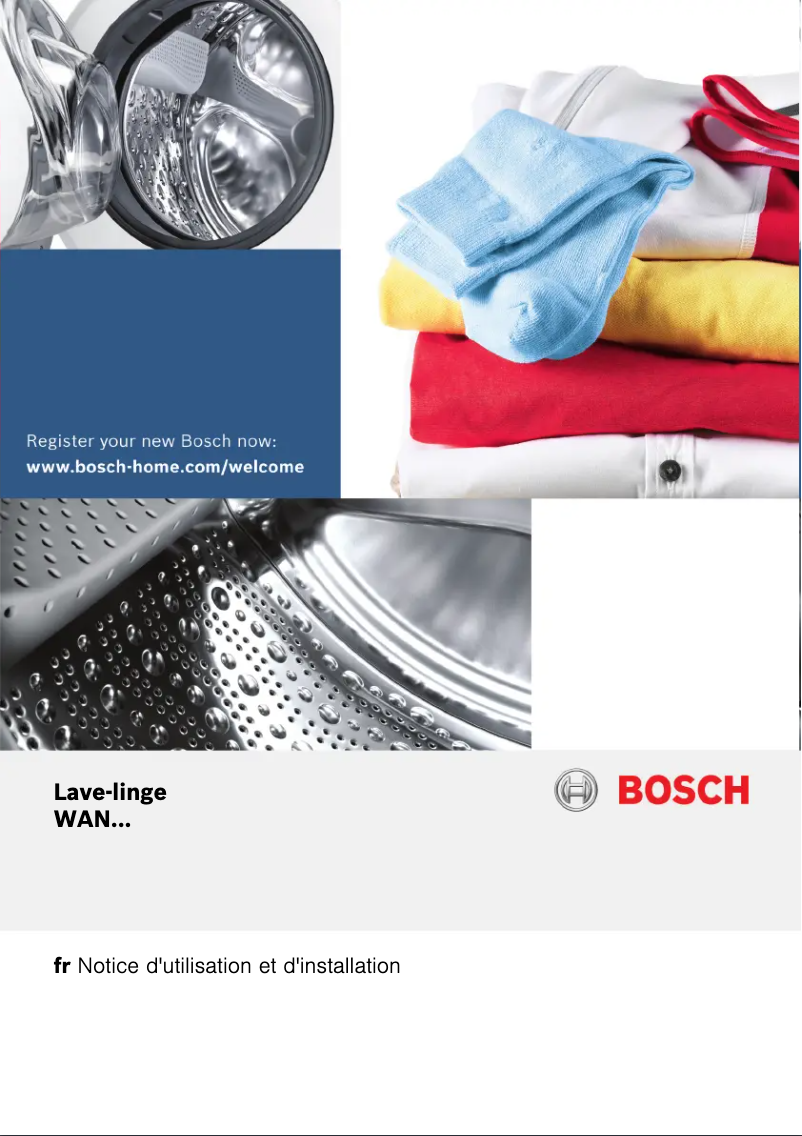 Página 1 del manual Manual de usuario Bosch WAN28220FF