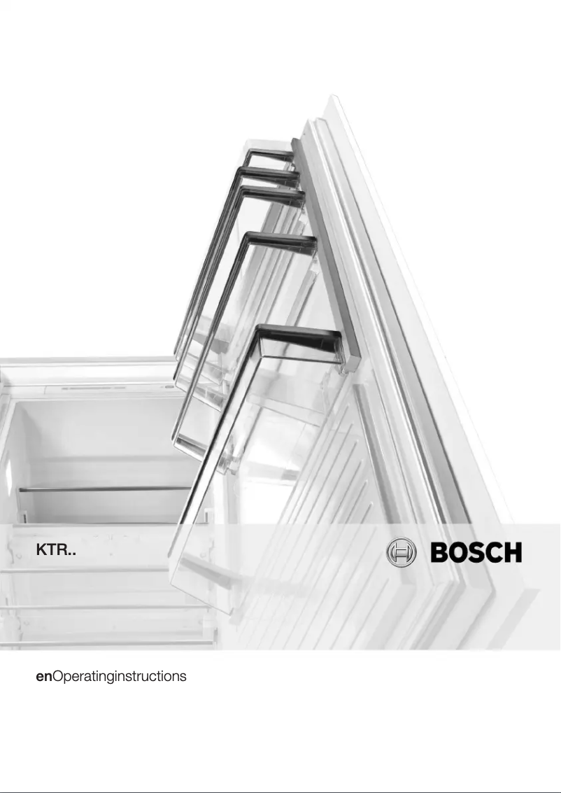 Page 1 of the manual User Manual Bosch KTL16AW31X