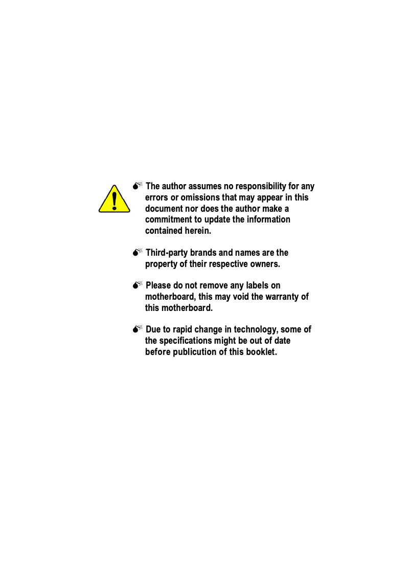 Page 1 de la notice Manuel utilisateur Gigabyte GA-7VKMLS