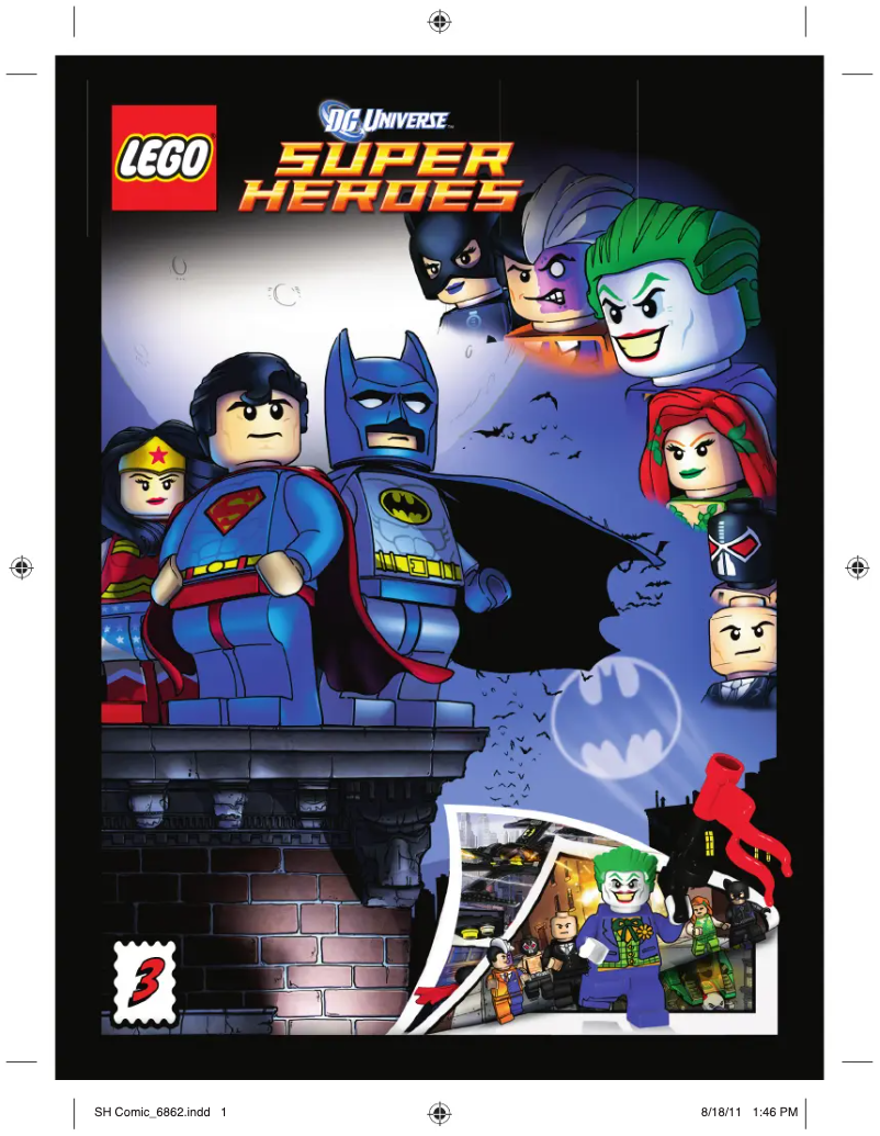 Page 1 de la notice Manuel utilisateur Lego Superman (TM) vs. Power Armor Lex