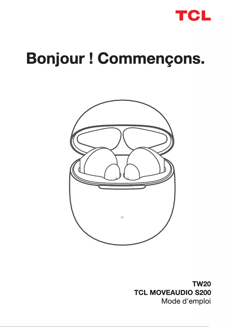 Page 1 of the manual User Manual TCL MoveAudio S200