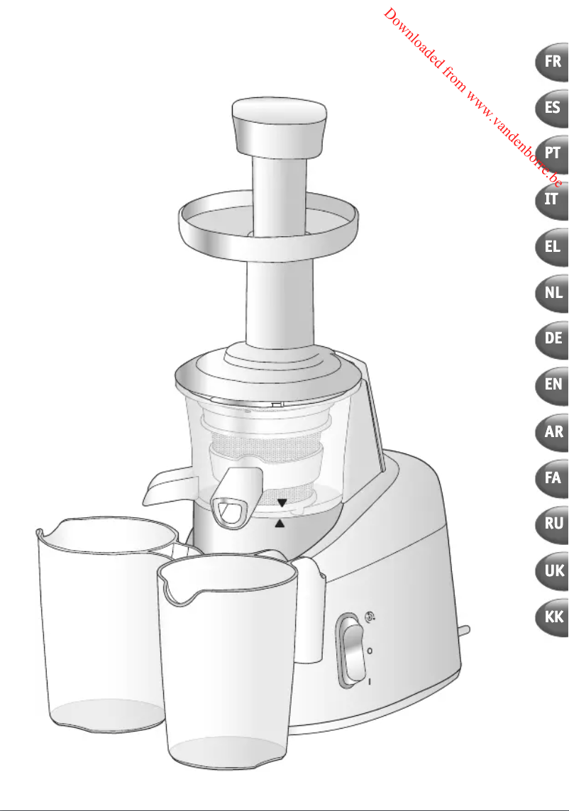 Page 1 de la notice Manuel utilisateur Moulinex Z25510