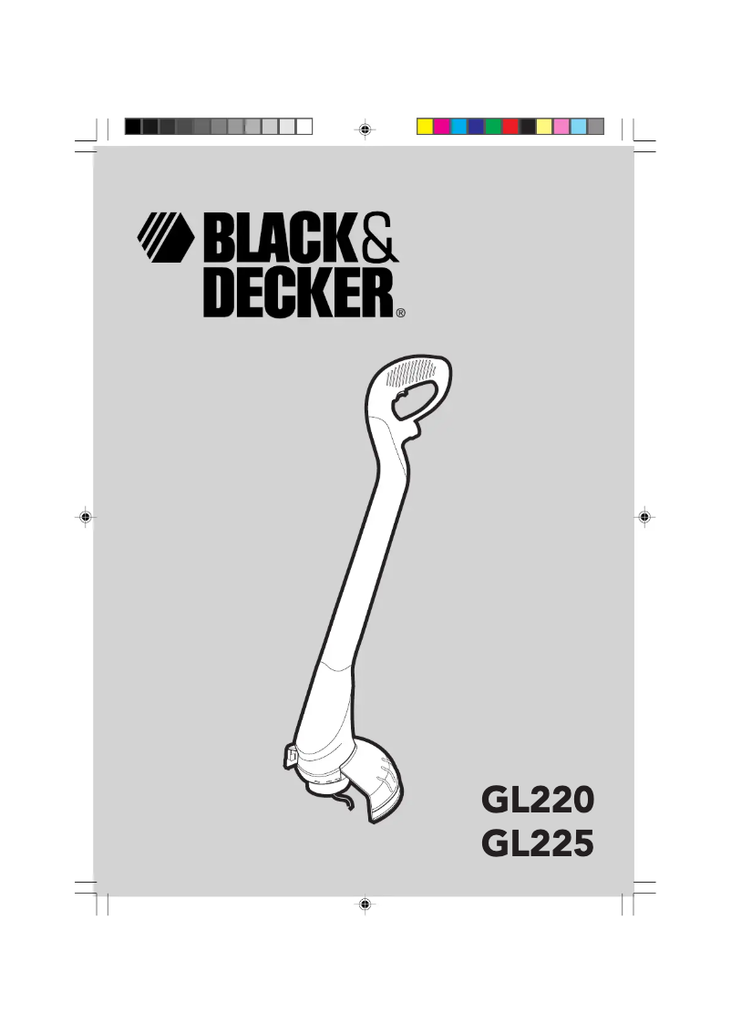 Page 1 de la notice Manuel utilisateur Black & Decker GL220