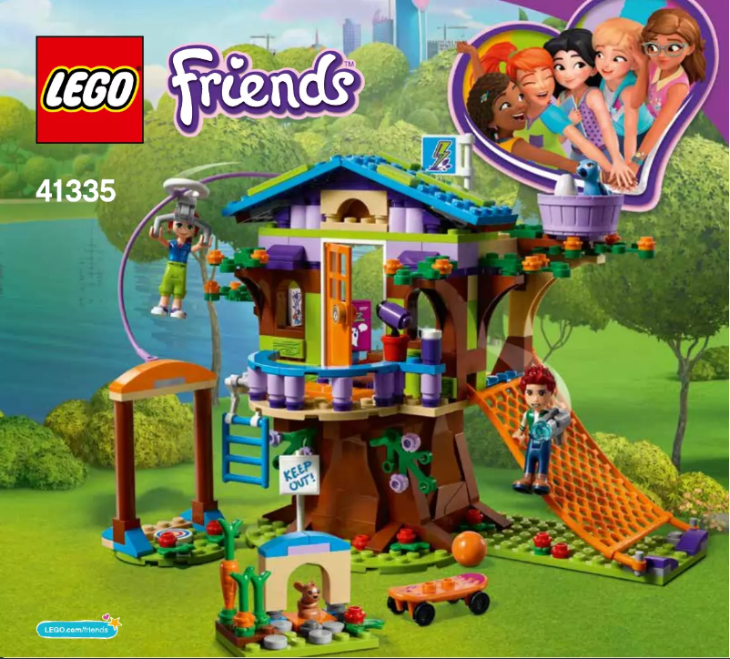 Page 1 of the manual User Manual Lego Friends 41335