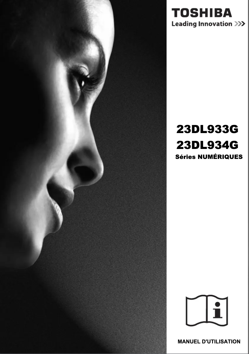 Página 1 del manual Manual de usuario Toshiba 23DL933G