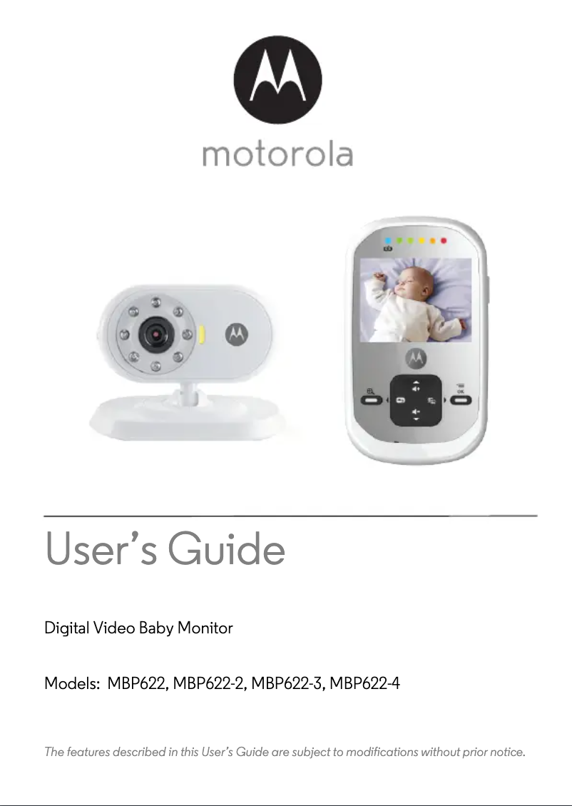 Page 1 de la notice Manuel utilisateur Motorola MBP622