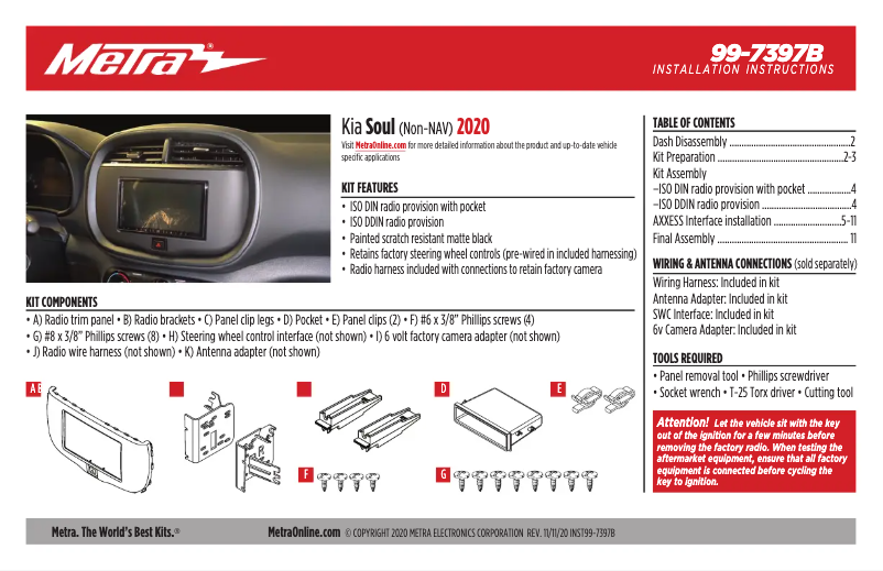 Page 1 de la notice Manuel utilisateur AXESS 99-7397B