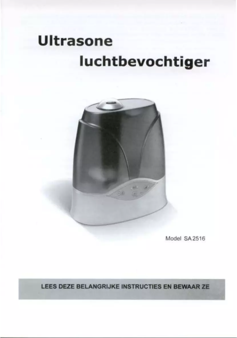 Page 1 de la notice Manuel utilisateur Fysic SA-2516