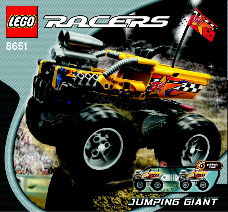 Page 1 de la notice Manuel utilisateur Lego Jumping Giant
