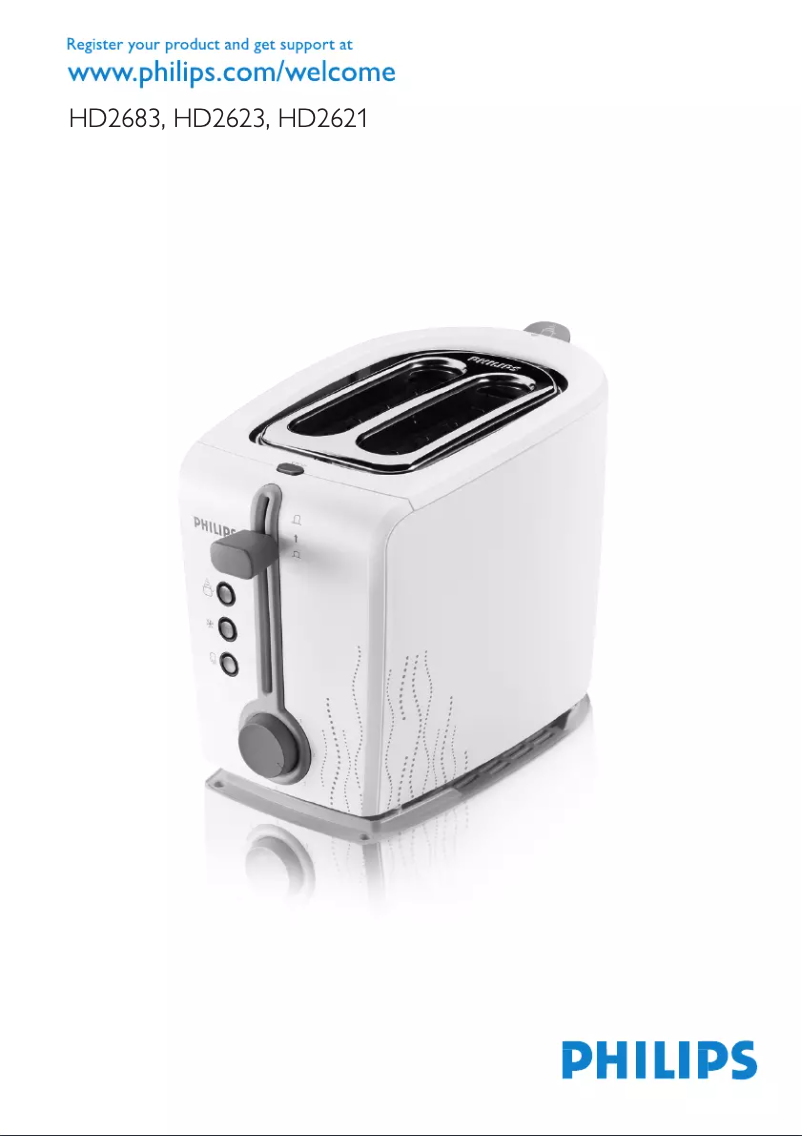 Página 1 del manual Manual de usuario Philips HD2623