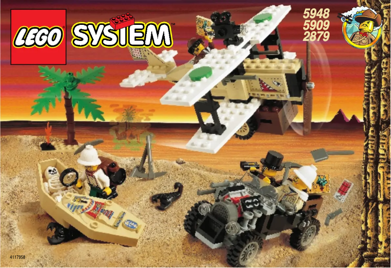 Page 1 de la notice Manuel utilisateur Lego DESERT EXPEDITION