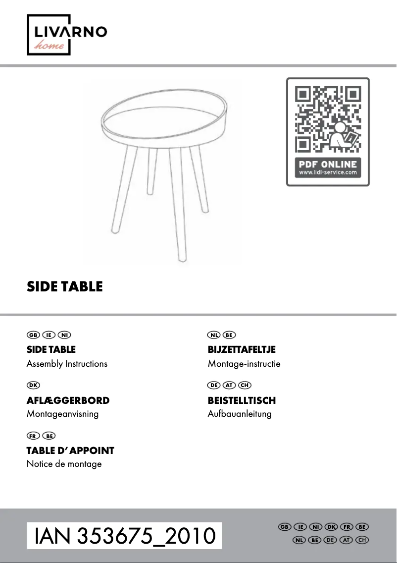 Página 1 del manual Manual de usuario Livarno Lux ST-1002