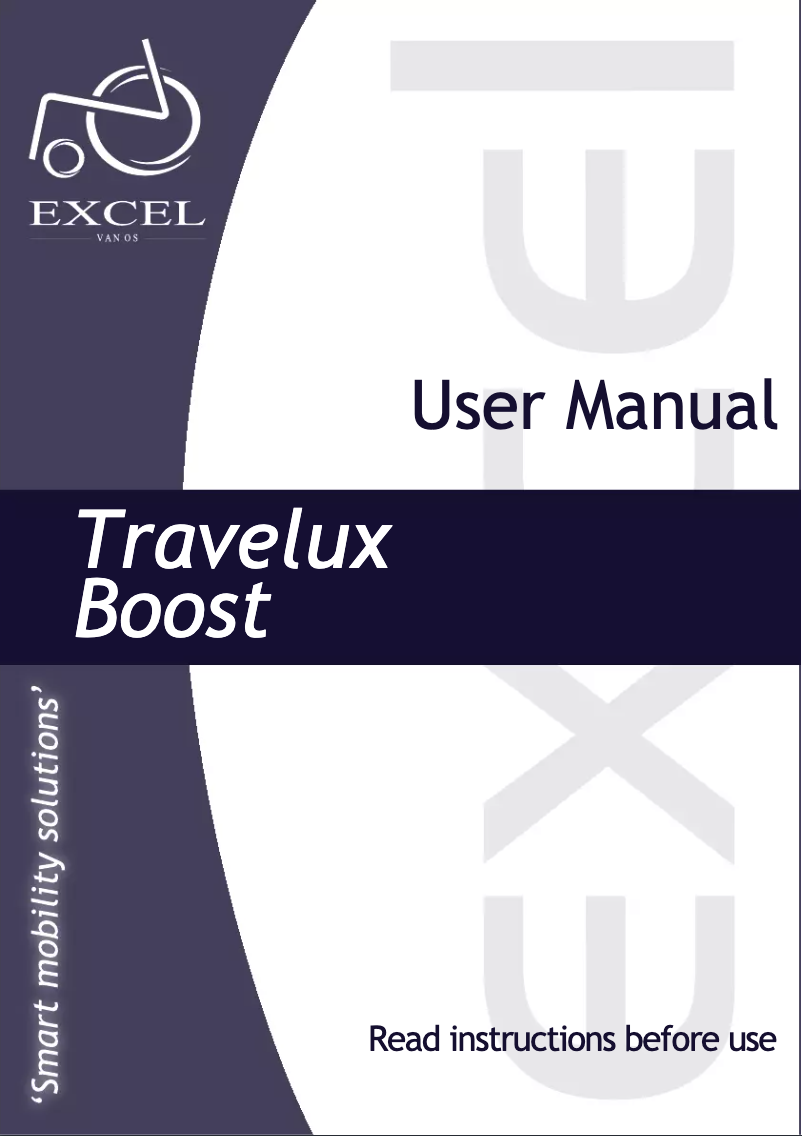 Page 1 de la notice Manuel utilisateur Travelux Boost